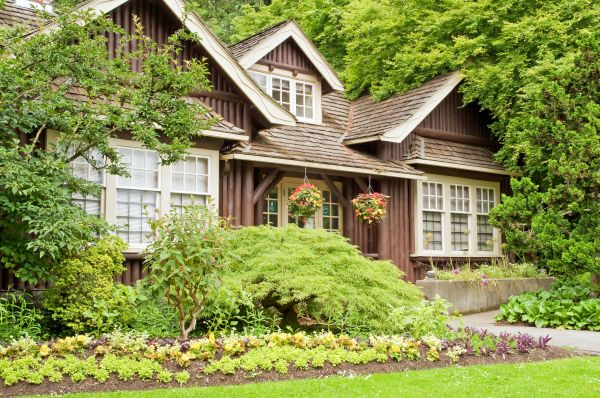 Log Home Landscaping in O Fallon