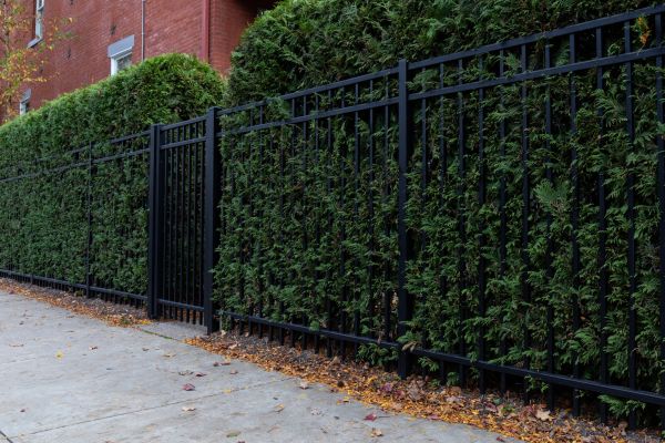 Privacy Hedge Installation in O Fallon