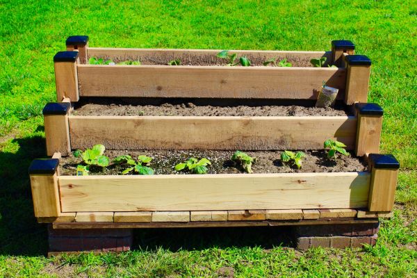 Raised Garden Bed Installation in O Fallon